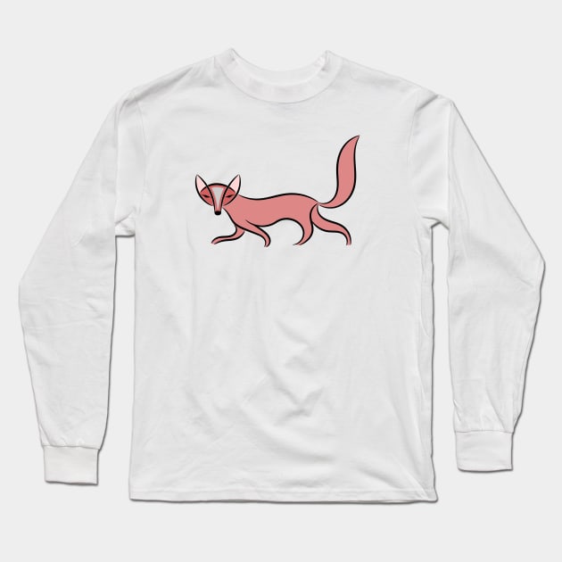 Fox Long Sleeve T-Shirt by scdesigns